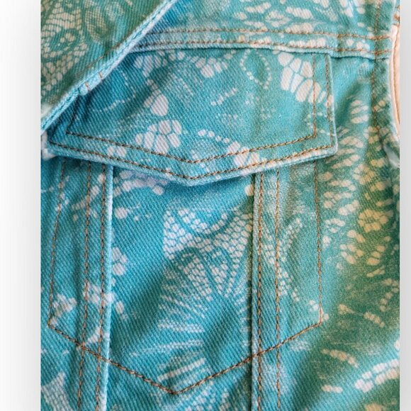 GANNI Denim Mini Blazer Dress Organic Cotton XS Romantic Girly - Picture 13 of 13